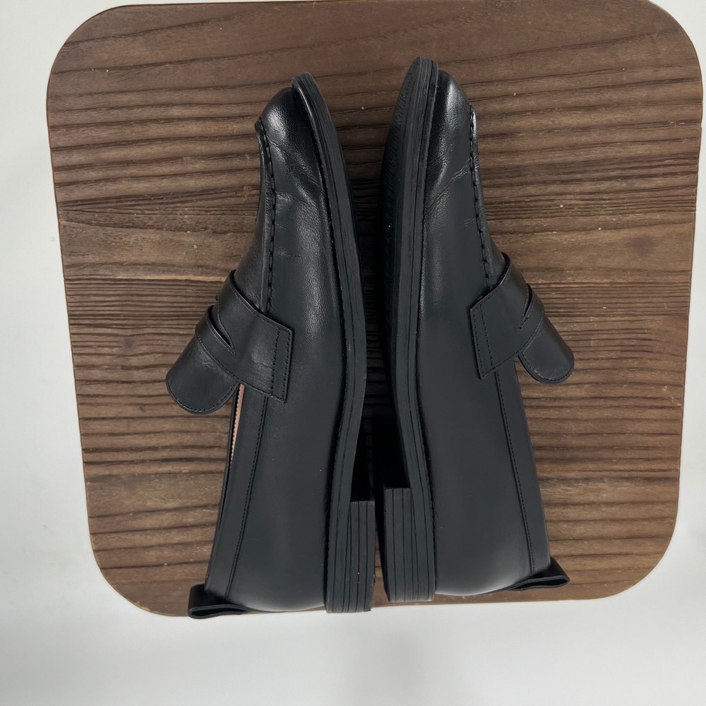 Cole Haan Grand 360 Black Leather Penny Loafers W28188 Womens 6B - Picture 5 of 7